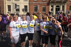 Catherine Byrne, Rita McQuillan, Ann Barnes, Nora O'Neill, Marian English, Karen Coffey and Laura Barnes